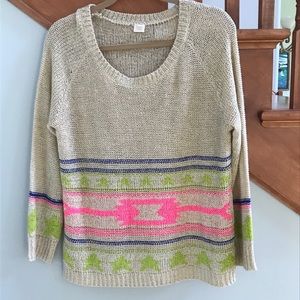 Beautiful lightweight “beach” sweater.  Worn once